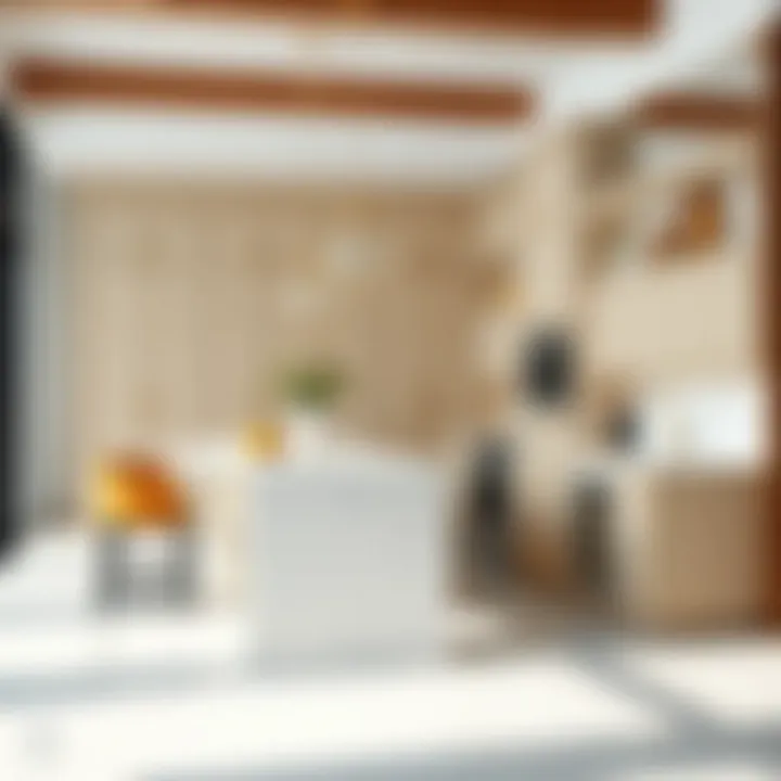 Stylish Kitchen Island Design Elegant kitchen island with integrated seating