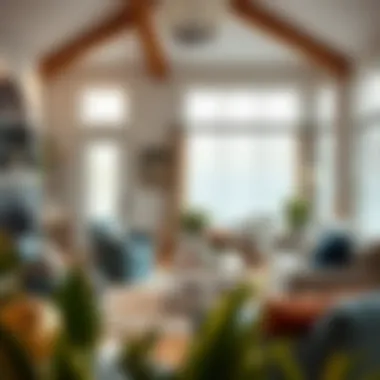 Cozy Modern Farmhouse Living Room Cozy modern farmhouse living room with elegant furnishings