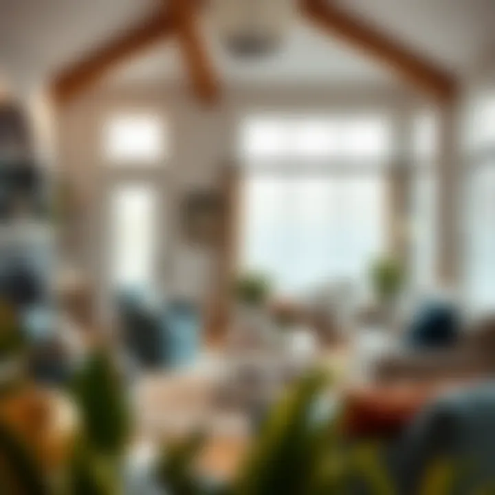 Cozy Modern Farmhouse Living Room Cozy modern farmhouse living room with elegant furnishings