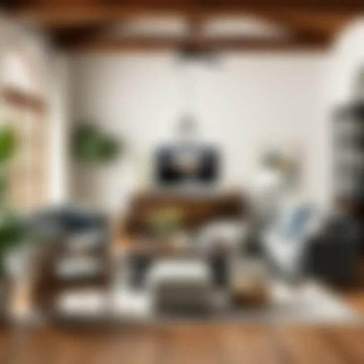 Functional Furniture Arrangement in Modern Farmhouse Functional furniture arrangement in a modern farmhouse