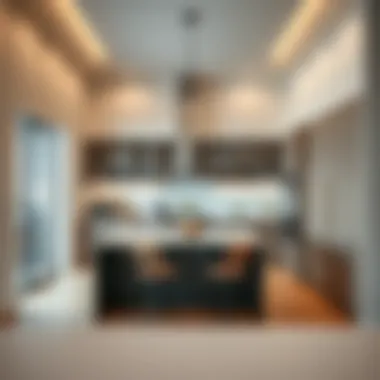 Inviting Open Pantry in a Modern Kitchen Modern kitchen featuring an inviting open pantry layout