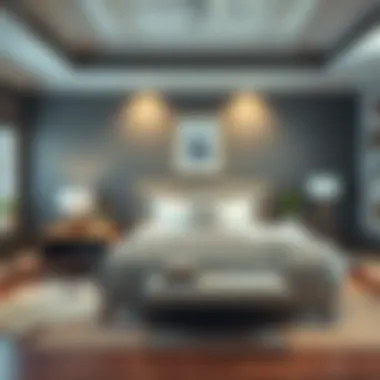 Unique Bedroom Designs Cozy bedroom design featuring unique pieces