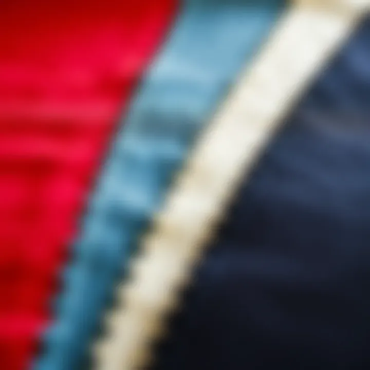 Exploring Fabric Options for Sofas An array of fabric swatches for selecting sofa materials