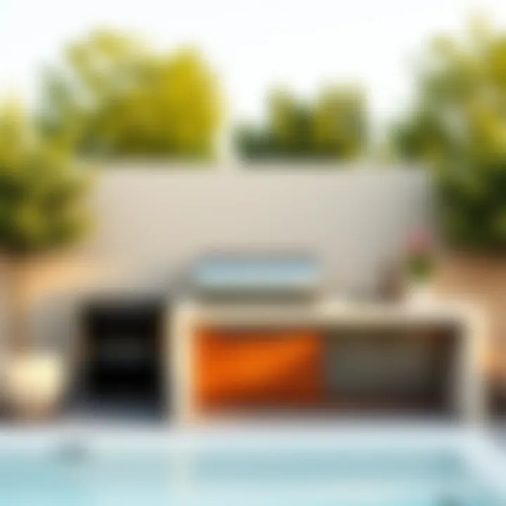 Sleek Material Choices Sleek material options for outdoor cooking spaces