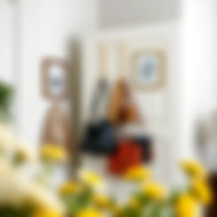 Effortless Installation of Purse Organizer Installation process of an over door purse organizer