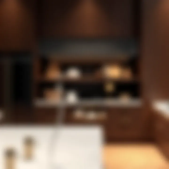 Elegant modern prefab kitchen drawer design showcasing versatility