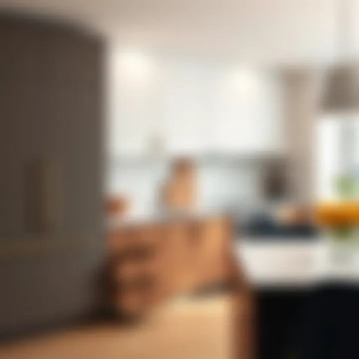 Step-by-step installation of prefab kitchen drawers in a modern kitchen