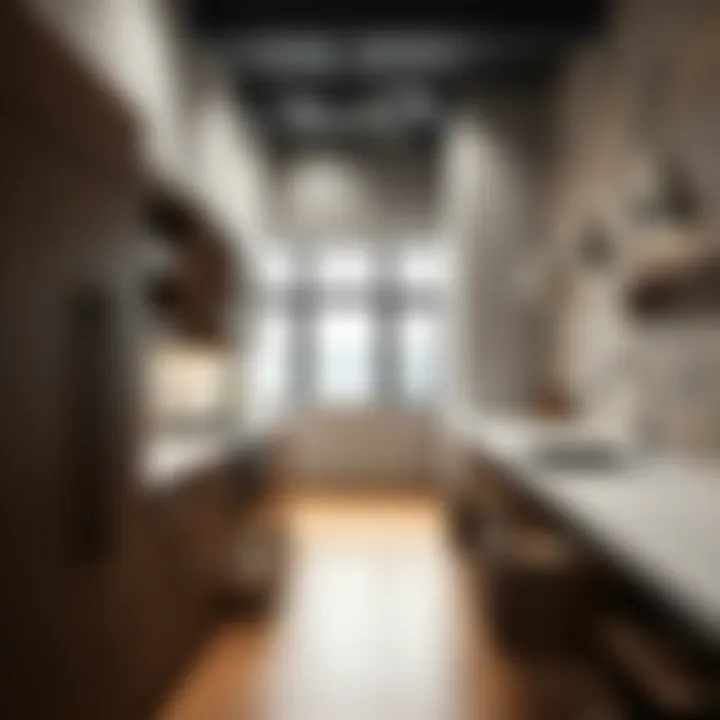 A well-organized kitchen featuring prefab drawers for optimal storage