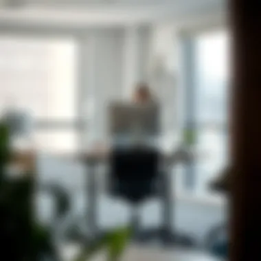 Ergonomic principles highlighted in sit-stand desk configurations