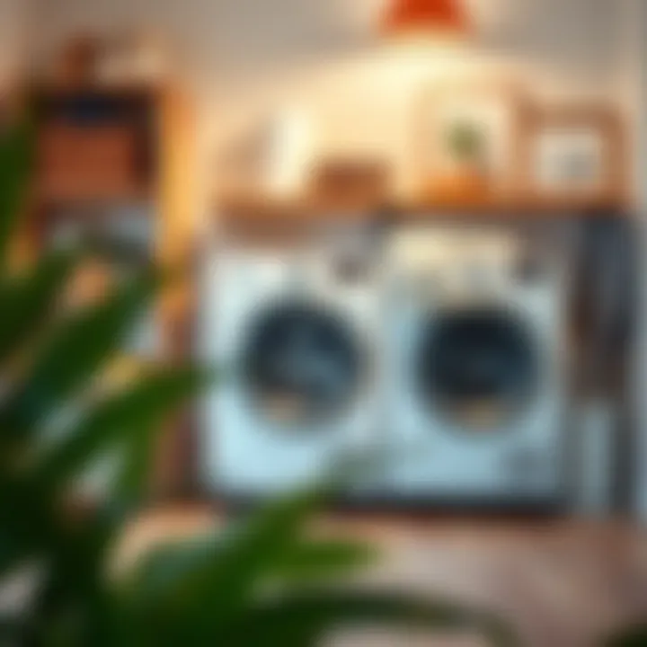 Space optimization using large laundry bins on wheels