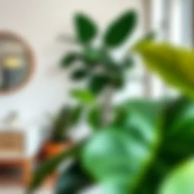 Creative placement ideas for artificial plants in modern decor