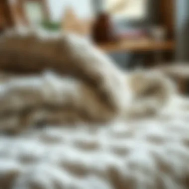 Eco-friendly practices in the production of feather-filled blankets