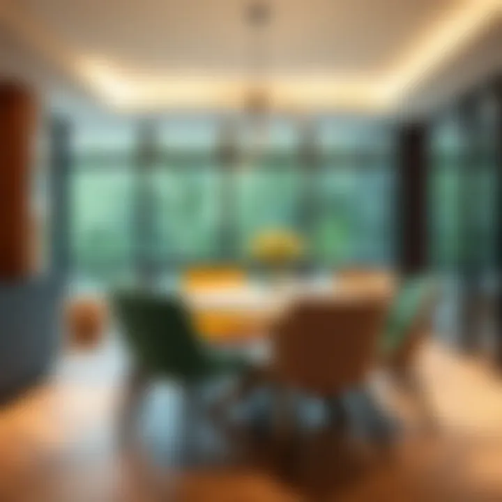 Trendy materials used in breakfast chairs