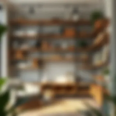 Innovative pre fab shelving designs for sustainable living