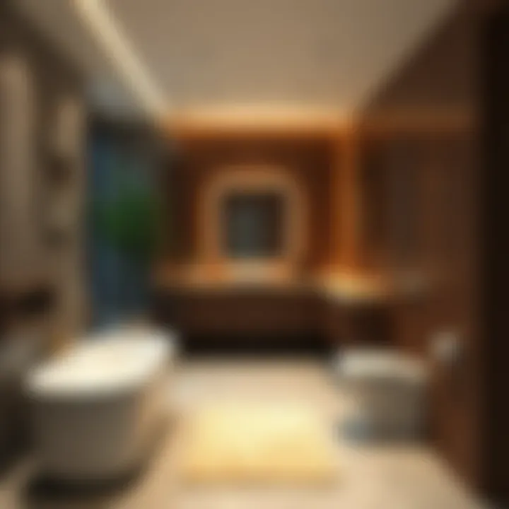 Innovative Technology in Bathroom Design Smart technology integrated into built-in bathroom solutions