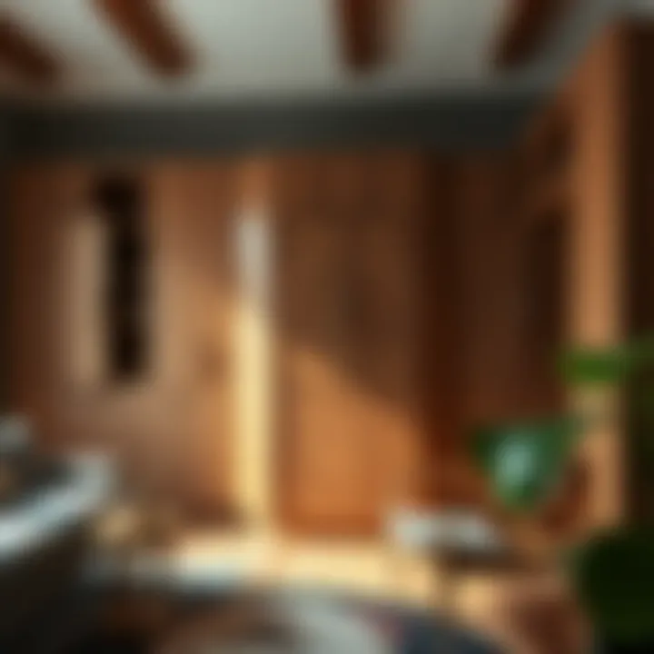 A variety of wood types used in crafting wooden almirahs