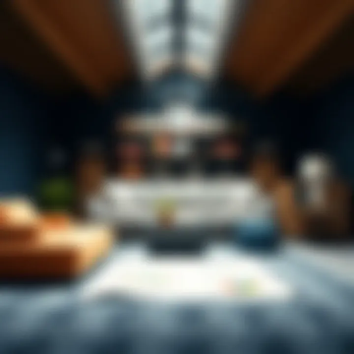 Logistics of Sofa Pickup Logistical planning with diagrams and furniture layout