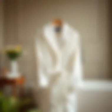 Caring for Your Bathrobe Care instructions for maintaining a white terrycloth bathrobe
