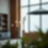 Elegant umbrella stand showcasing modern design