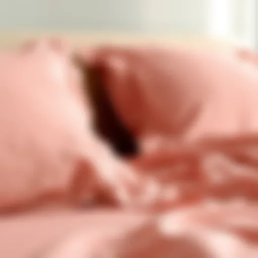 Luxurious USA sheet set showcasing high-quality fabric