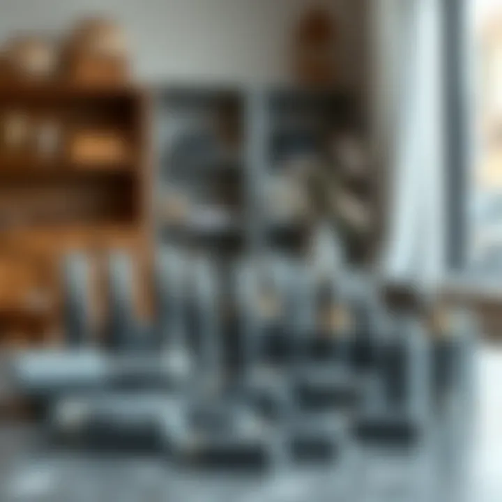 Diverse Range of Grey Furniture Markers A set of various grey furniture markers displayed on a table