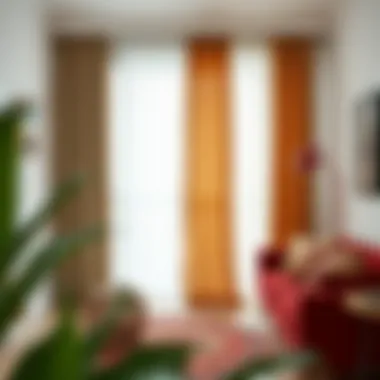 Stylish light filtering curtain designs in various colors