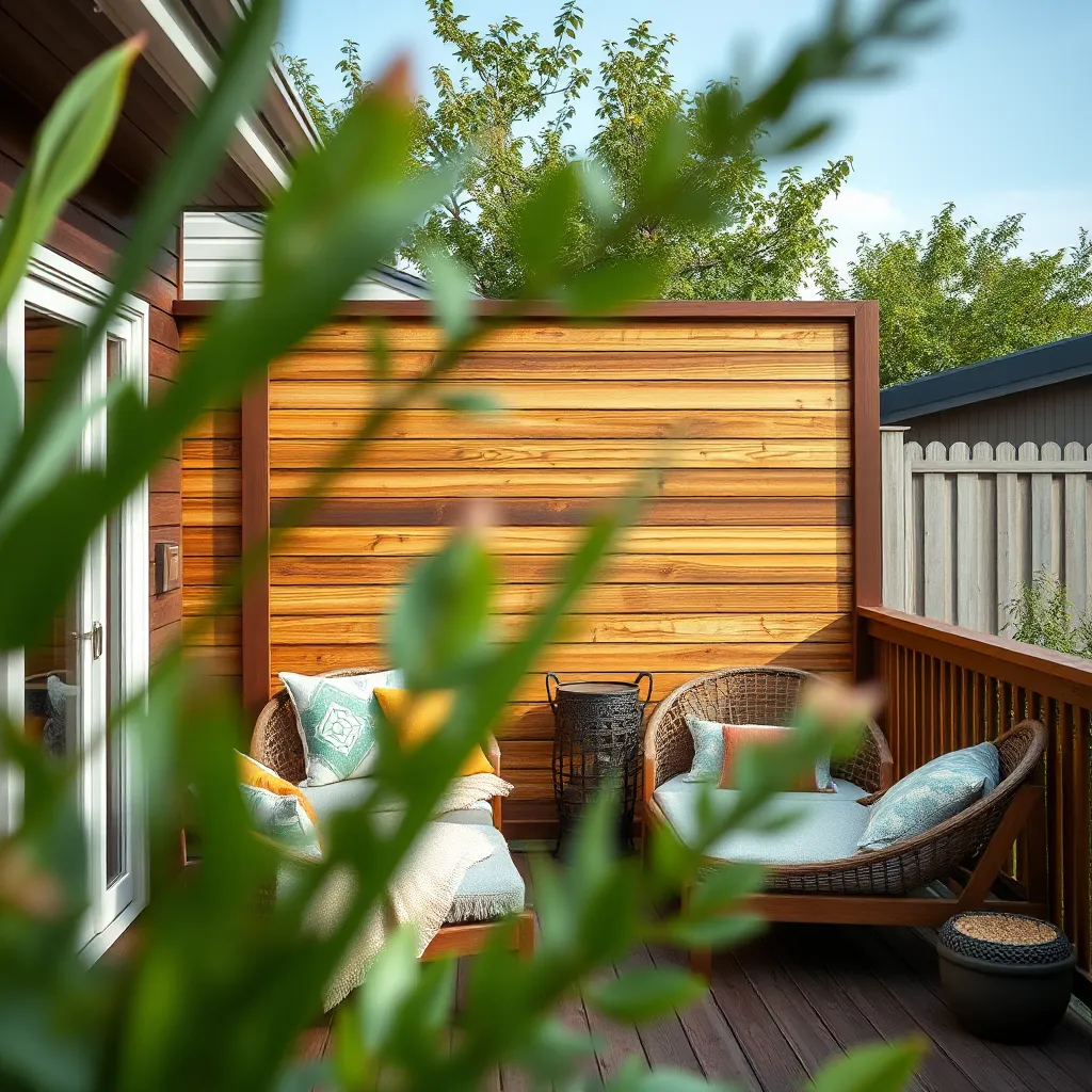 Enhancing Privacy on Small Decks with Stylish Screens