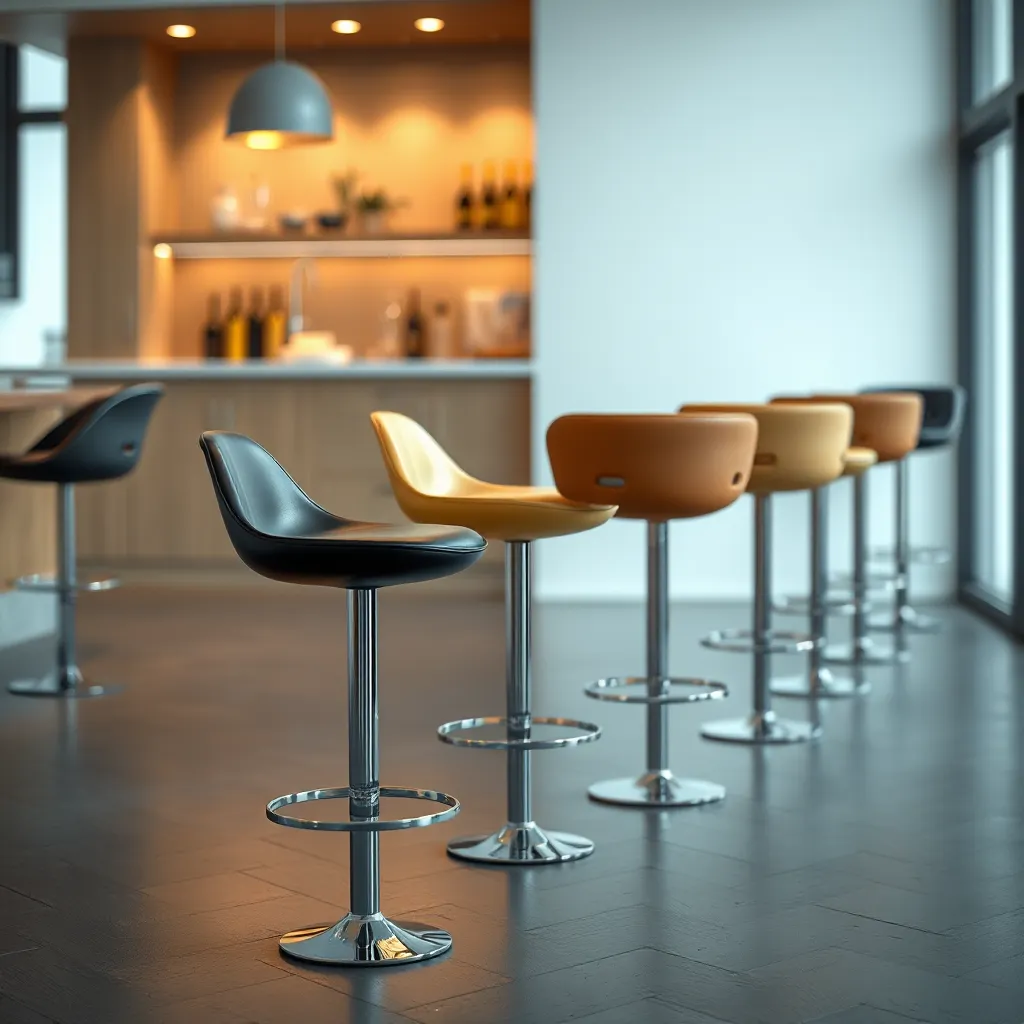 The Allure of Sleek Bar Stools in Design