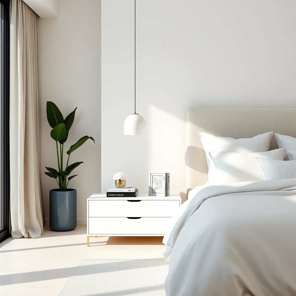 Chic White Nightstands: Elevate Modern Interiors
